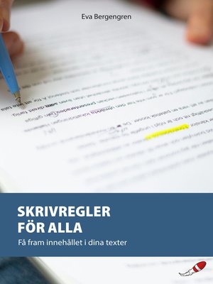 cover image of Skrivregler för alla